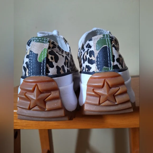 "SOLD SOLD"  CONVERSE Run Star Hike Low 'Leopard' - Picture 4 of 10